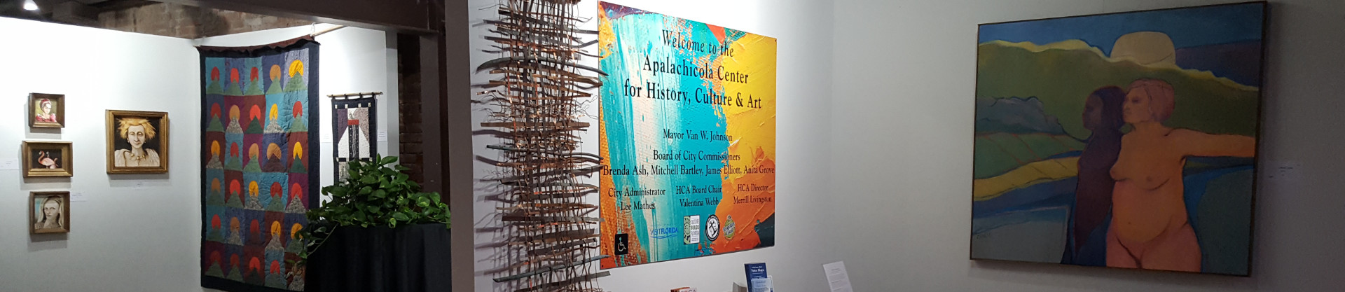 Welcome Entrance to Apalachicola History, Culture and Art Center